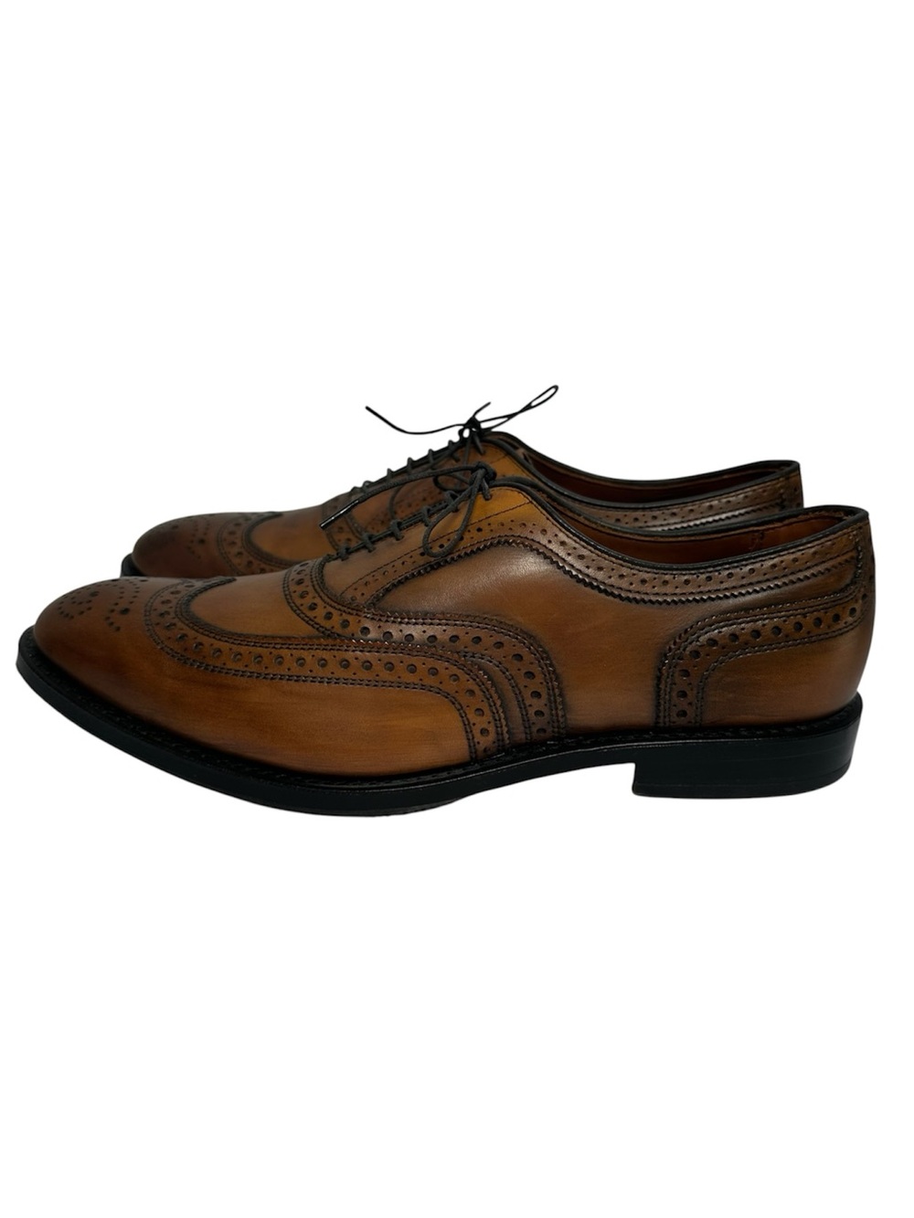Allen Edmonds Men’s Brown MCALLISTER Wingtip Oxford Almond Toe Shoes- Size 11